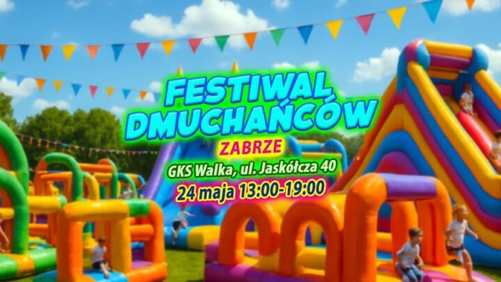 Plenerowy Festiwal Dmuchańców w Zabrzu