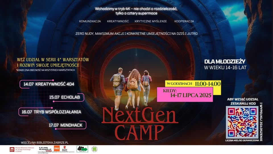 NextGen Camp – seria warsztatów dla dzieci