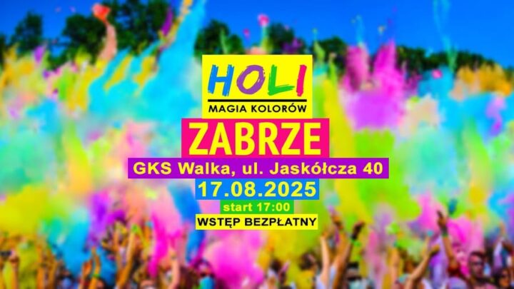 Holi Magia Kolorów w Zabrzu