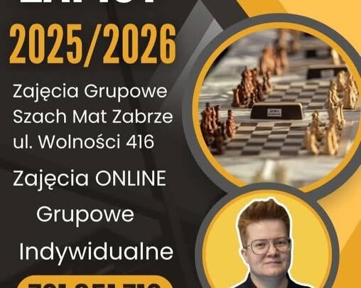 Szach Mat Zabrze ogłasza start – Zapisy 2025/2026