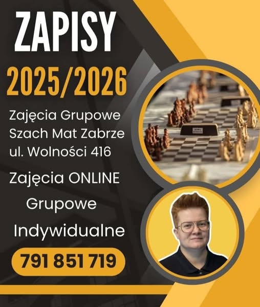 Szach Mat Zabrze ogłasza start – Zapisy 2025/2026