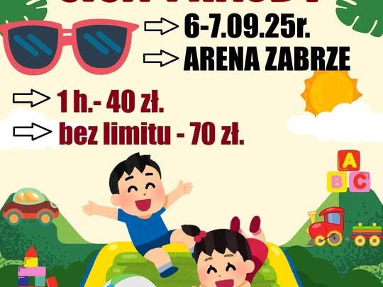 Gigantyczna strefa dziecka w Zabrzu – zakończenie wakacji