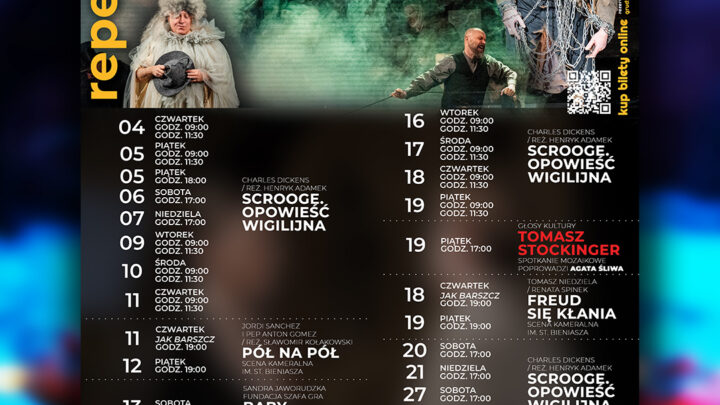 Grudniowy repertuar teatralny