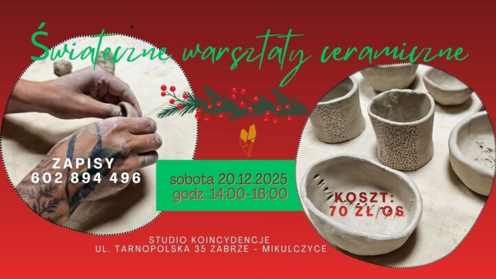 Świąteczne warsztaty ceramiczne w Studiu Koincydencje
