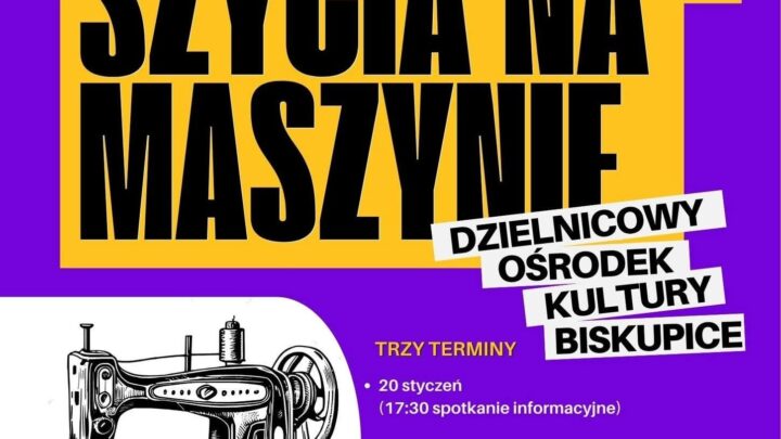 Warsztaty szycia na maszynie
