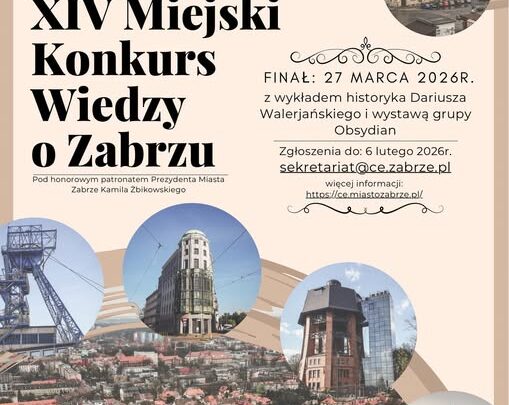 XIV Miejski Konkurs Wiedzy o Zabrzu